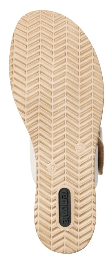 White 2 Strap Wedge Slide - Image 7