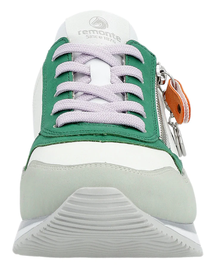 White Green Grey Lace Up - Image 4
