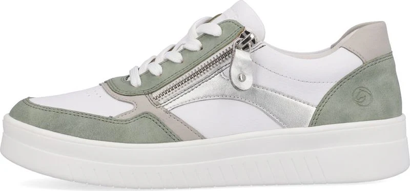 White/Grey Sneaker - Image 3