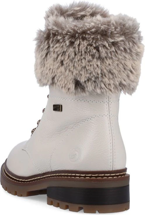 White Lace Up Boot - Image 5