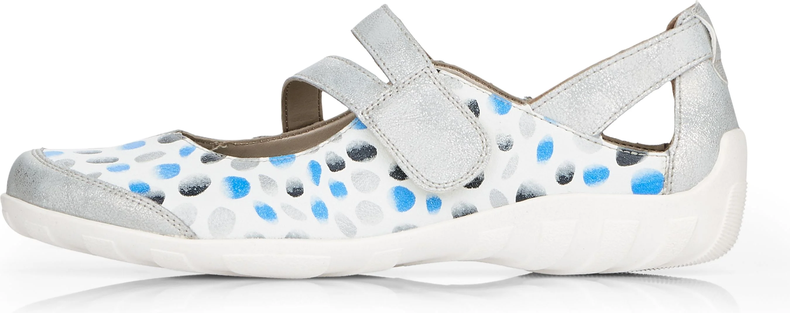 White Maryjane With Polka Dots - Image 3