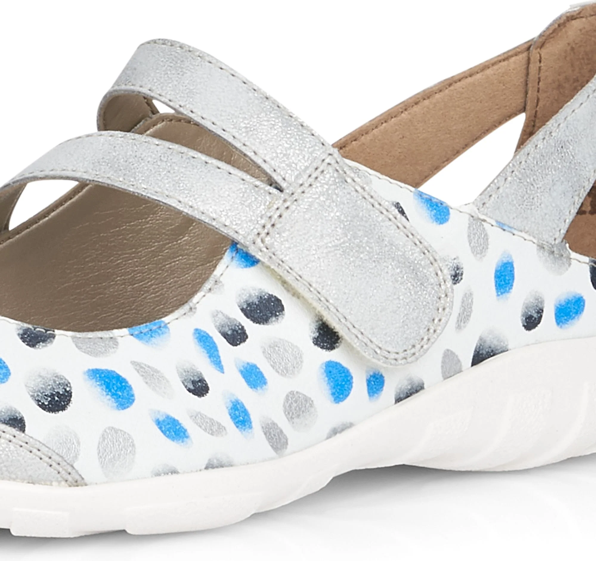 White Maryjane With Polka Dots - Image 4