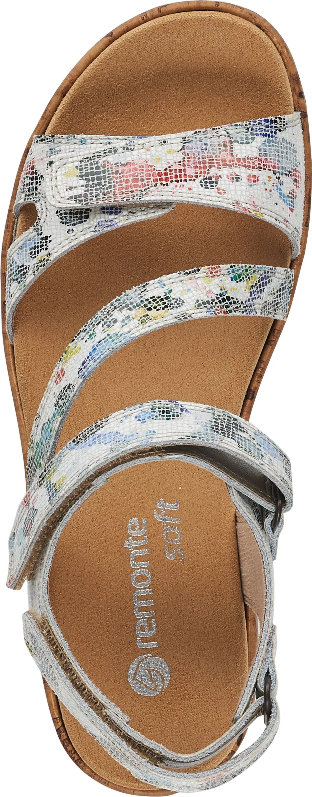 White Multi Criss Cross Sandal - Image 5