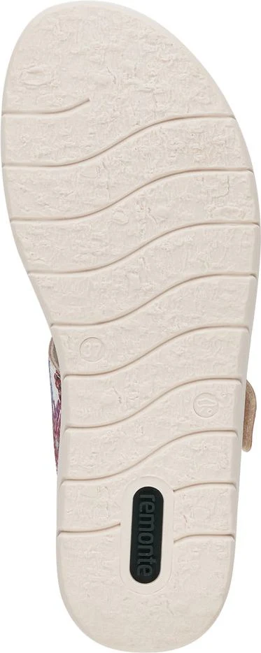 White Multi Flower Slide Sandal - Image 7