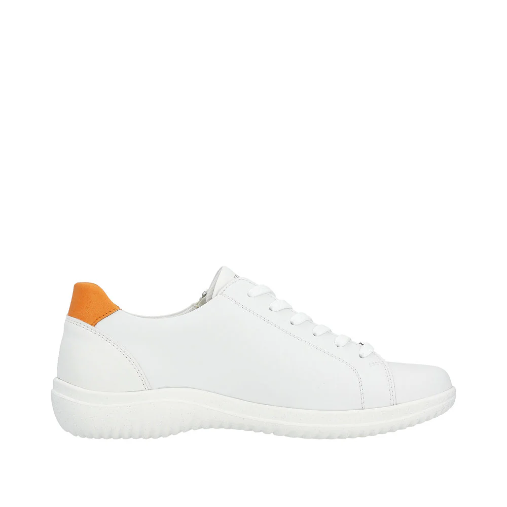 White Orange Lace Up - Image 2