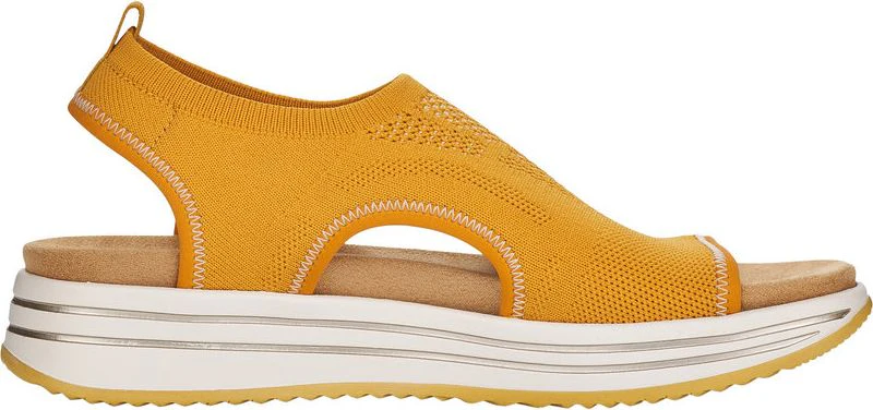 Yellow Knit Sandal - Image 2