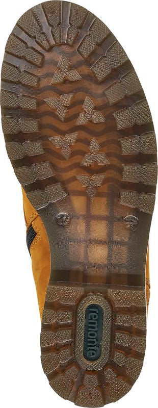 Yellow Lace Up Boot - Image 6