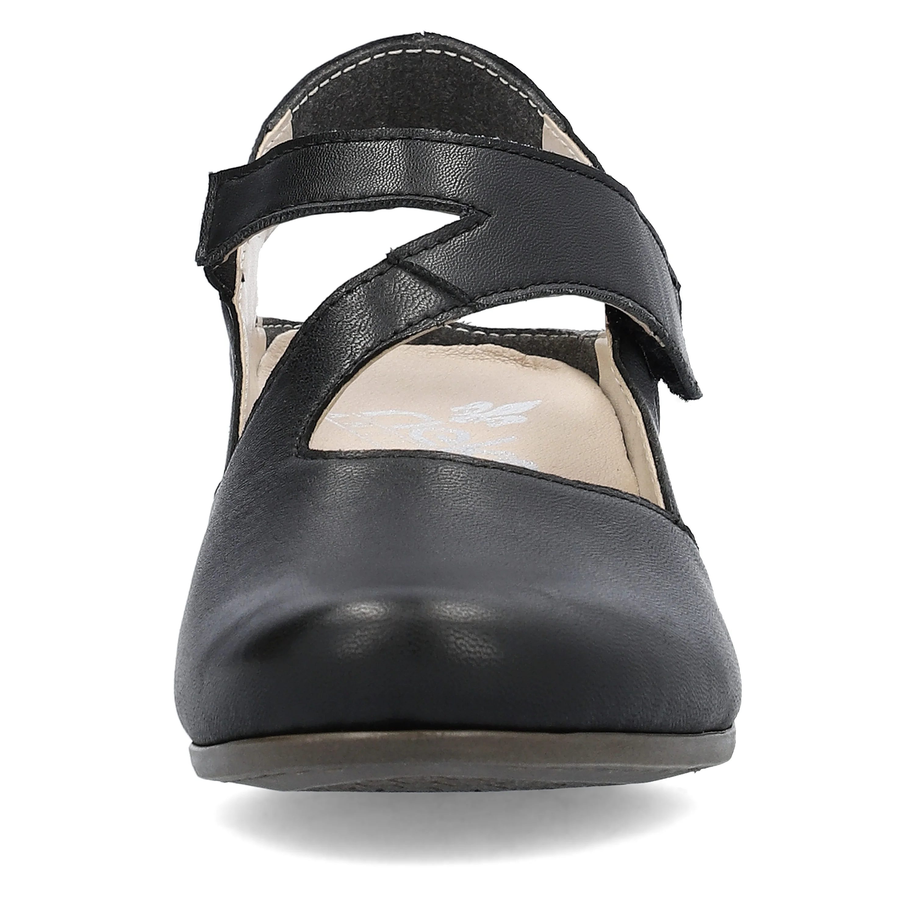 Black Closed Toe Sandal - Image 6