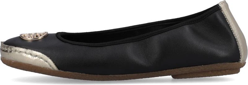 Black/Gold Ballerina Slip On - Image 3