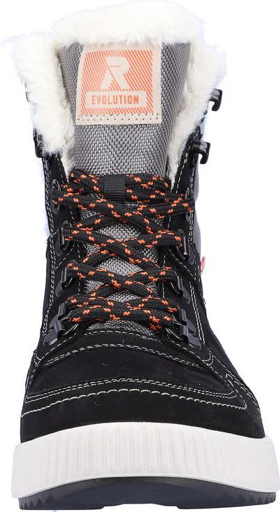 Black/Grey Warm Lined Boot - Image 4