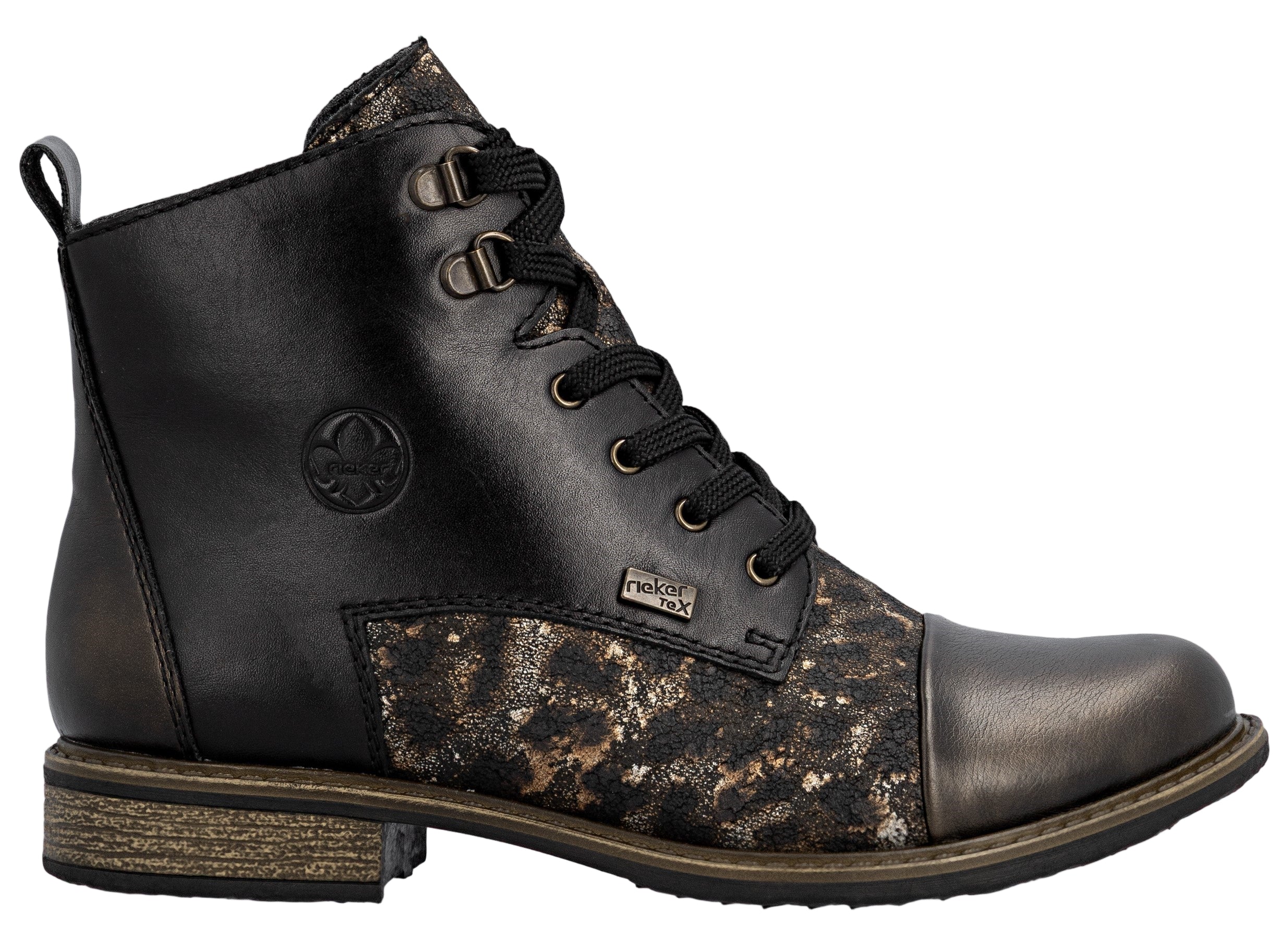 Black Lace Up Boot