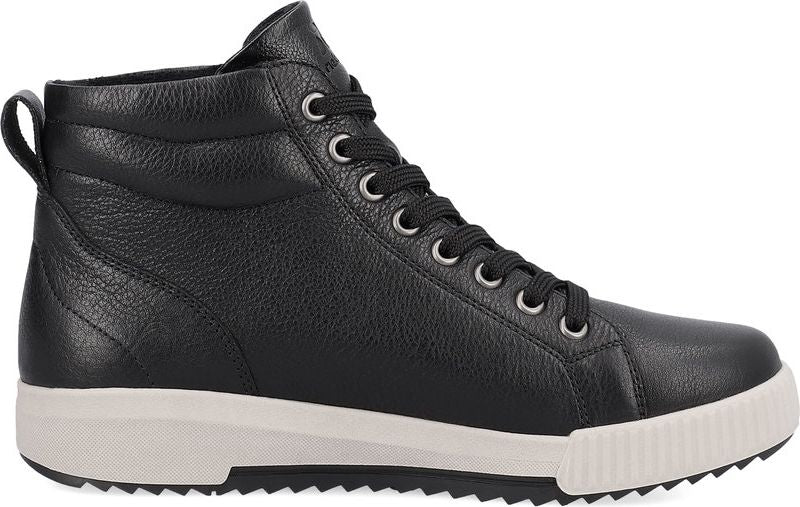 Black Lace Up Boot - Image 2
