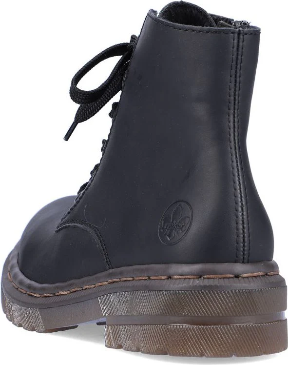 Black Lace Up Fur Lined - Image 5