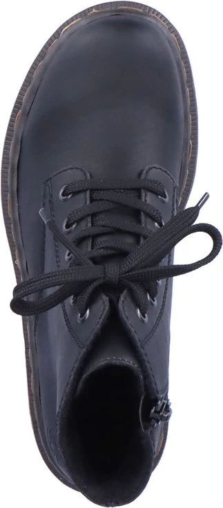 Black Lace Up Fur Lined - Image 6