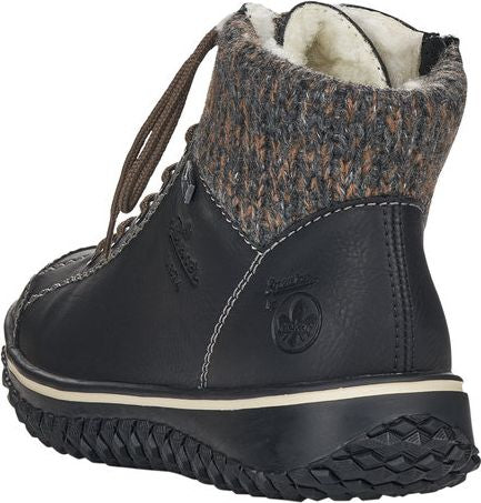 Black Lace Up Hiker - Image 3