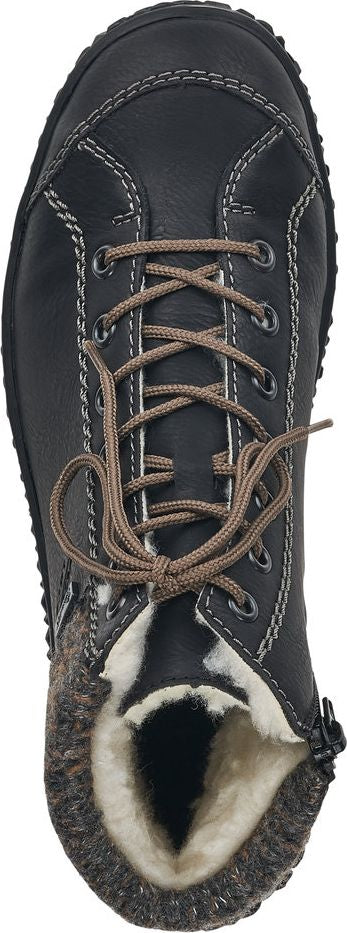 Black Lace Up Hiker - Image 4