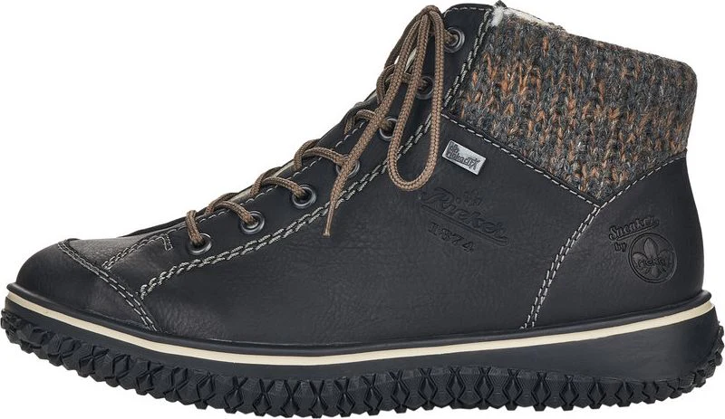 Black Lace Up Hiker - Image 5
