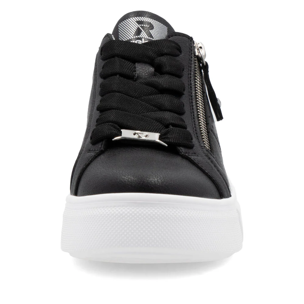 Black Lace Up Side Zip - Image 4