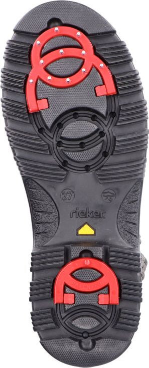 Black Mid Calf Flip Grip Boot - Image 7