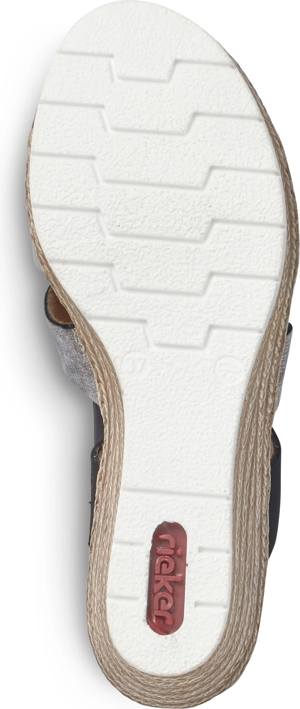 Black/Silver/Grey Wedge Slide - Image 6