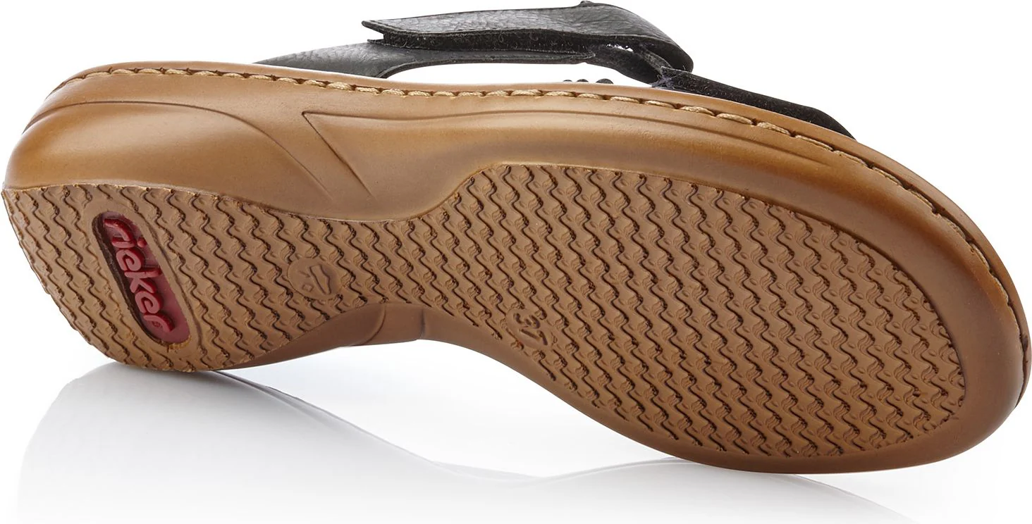 Black Slide Sandal - Image 3