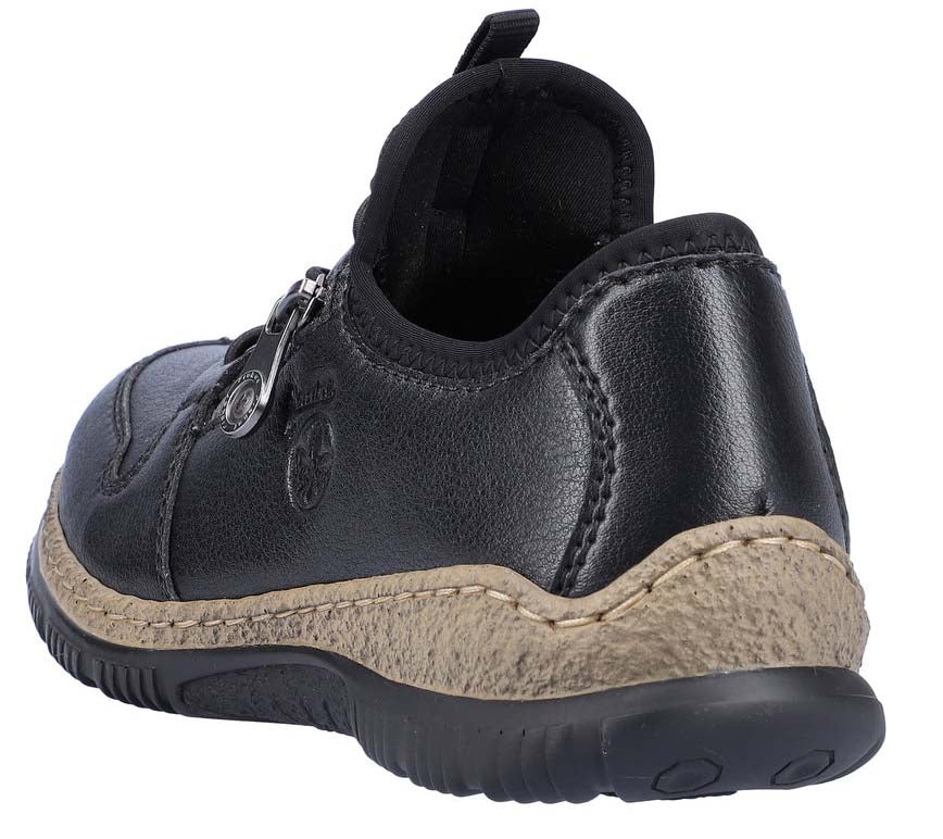 Black Slip On Pull Tie - Image 5