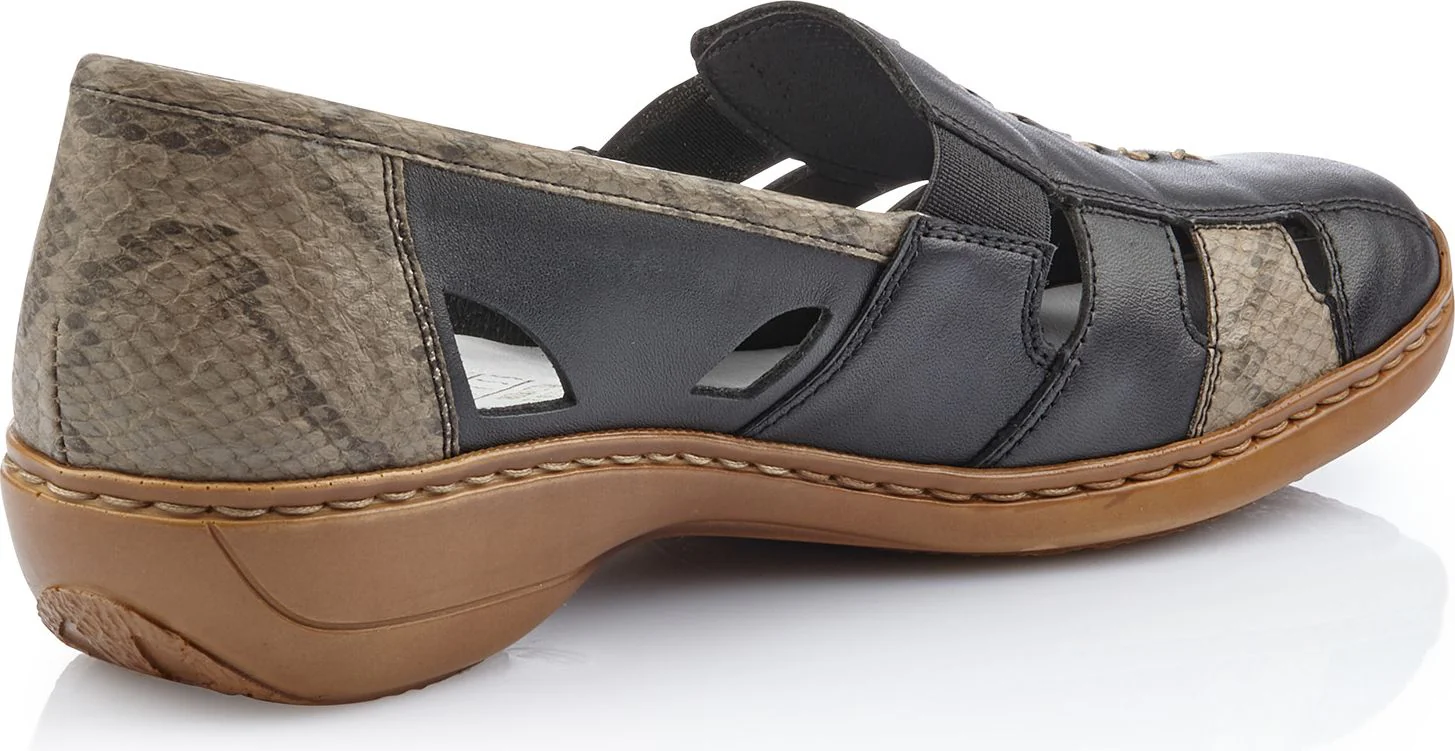 Black Slip On Shoe - Image 2