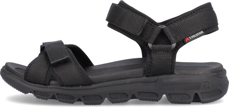 Black Sport Sandal - Image 3