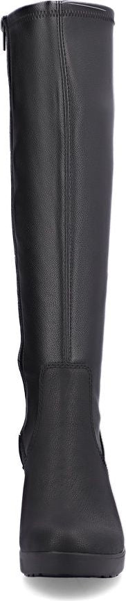 Black Tall Heeled Boot - Image 4