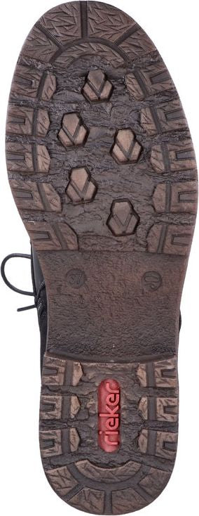 Black Tall Lace Up Boot - Image 10