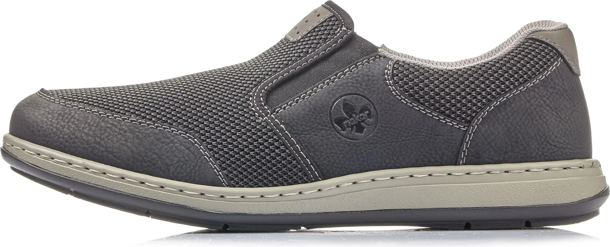 Black Techknit Slip On - Image 3