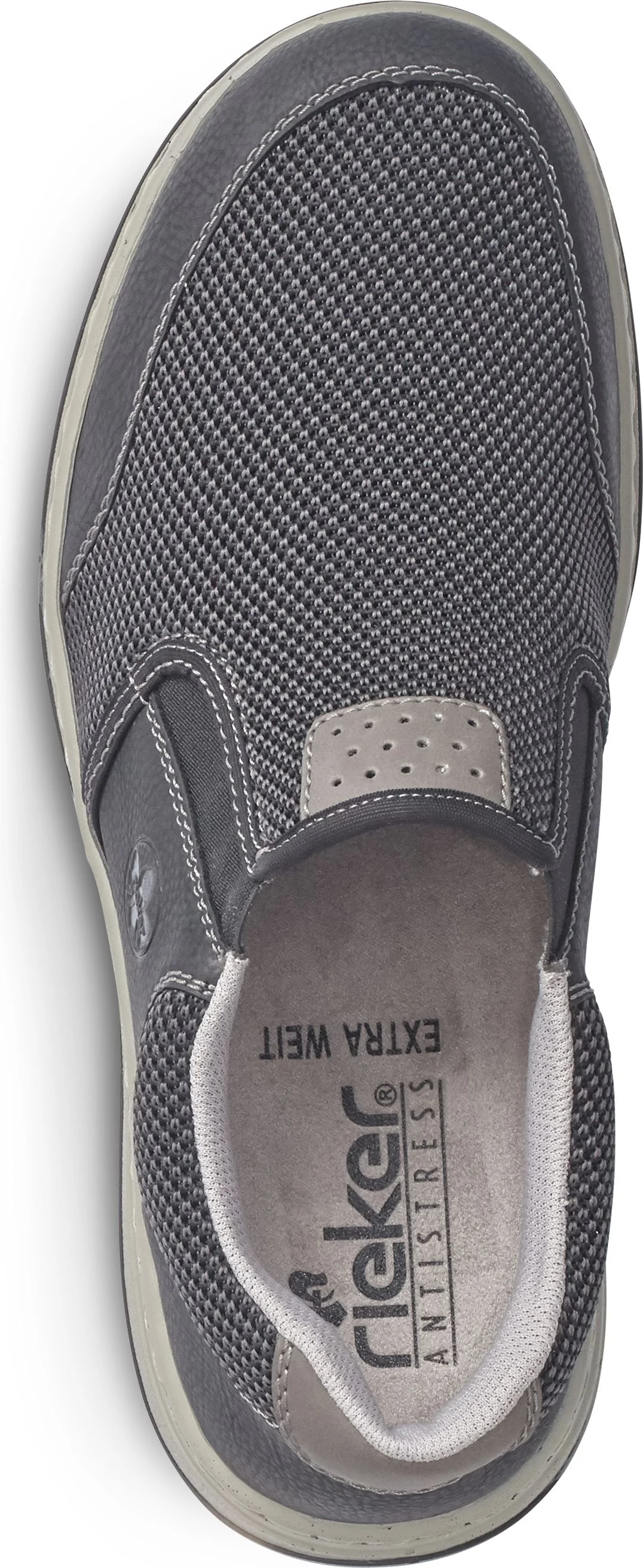 Black Techknit Slip On - Image 5