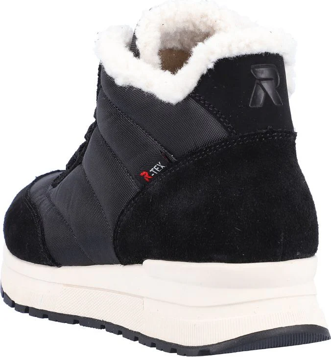 Black Warm Lined Ankle Boot - Image 5