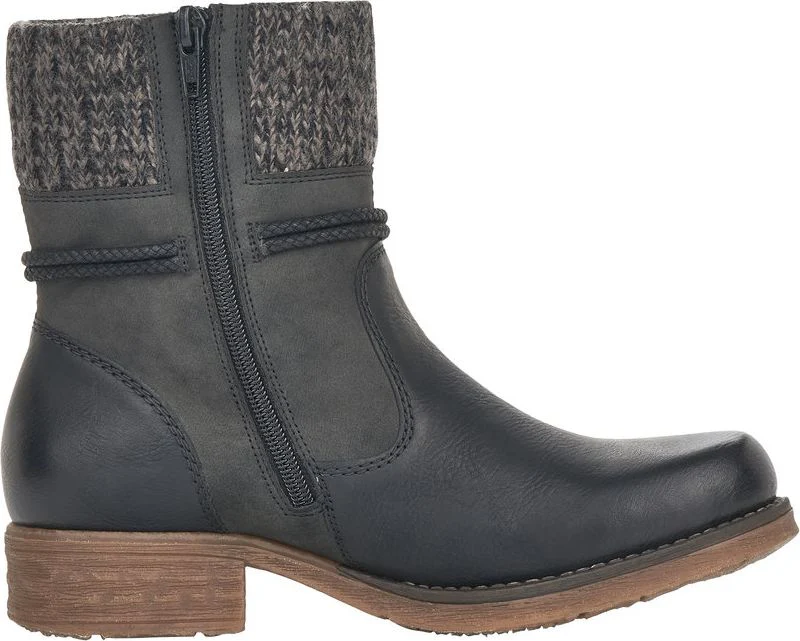 Black Warm Lined Boot - Image 2