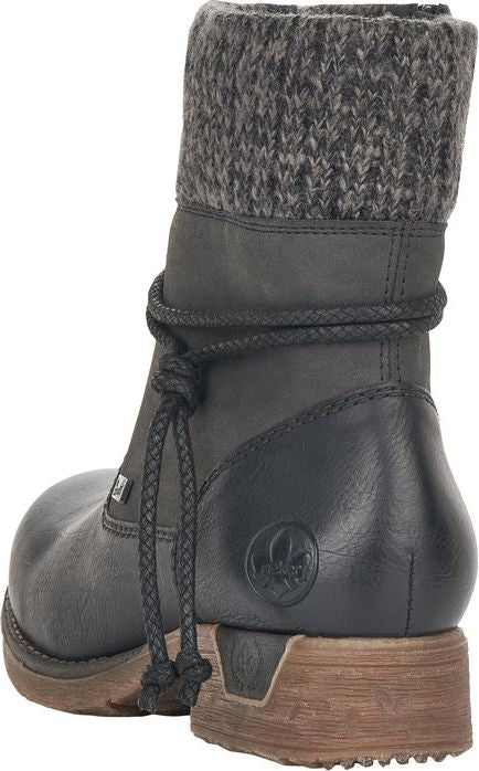 Black Warm Lined Boot - Image 3