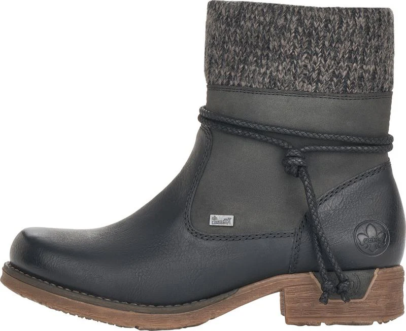 Black Warm Lined Boot - Image 5
