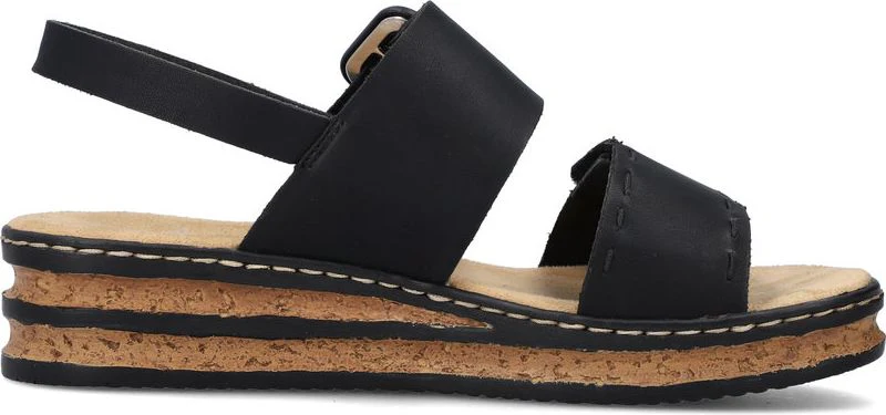 Black Wedge With Backstrap - Image 2