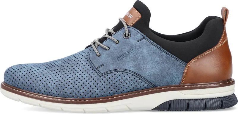 Blue/Amaretto Lace Up - Image 3