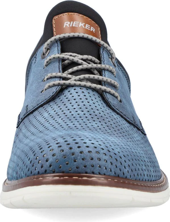 Blue/Amaretto Lace Up - Image 4