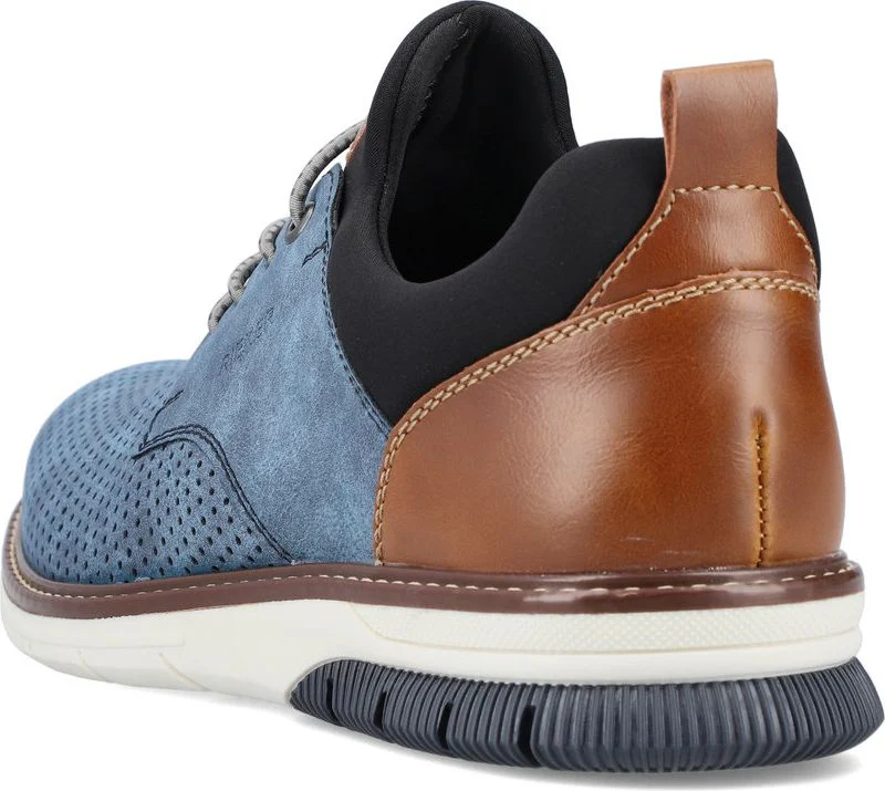 Blue/Amaretto Lace Up - Image 5