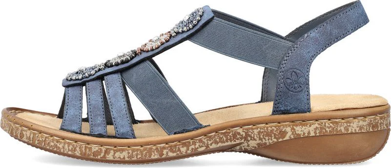 Blue Beaded Slingback - Image 3