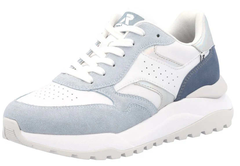 Blue Lace Up Runner