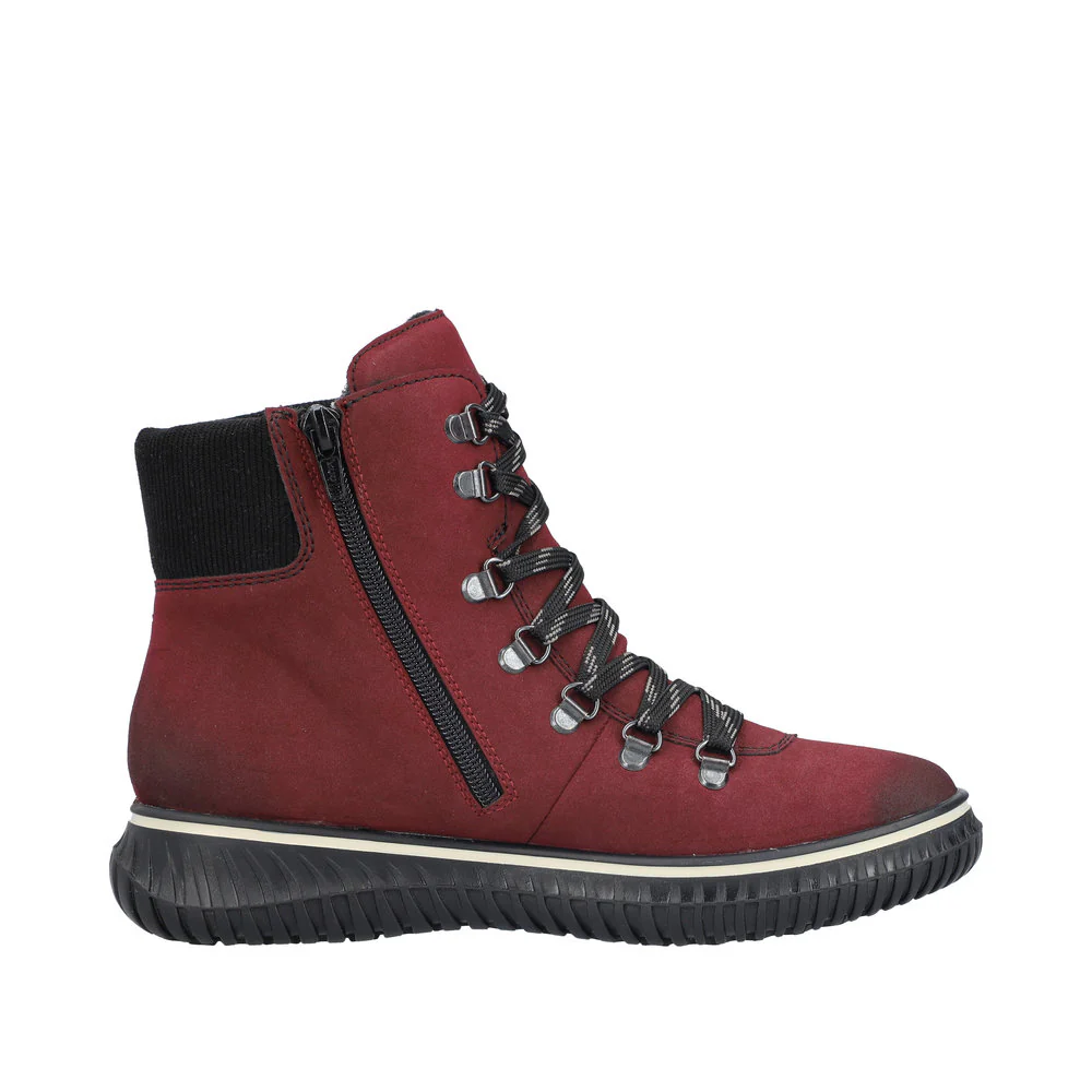 Bordeaux Warmlined Lace Up Boot - Image 2