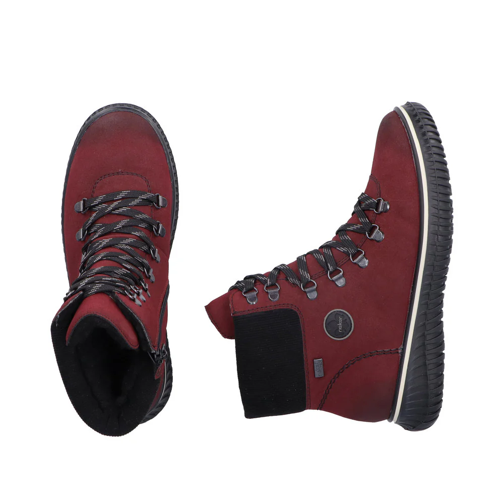 Bordeaux Warmlined Lace Up Boot - Image 5