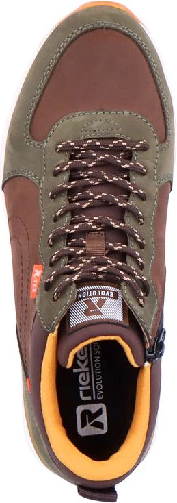 Brown/Green Ankle Boot - Image 6
