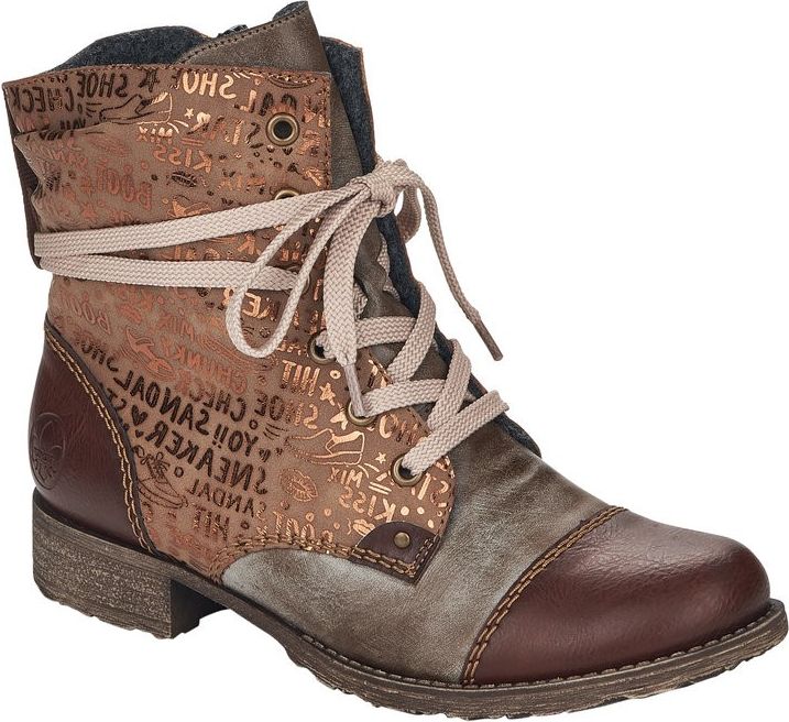 Brown Lace Up Boot