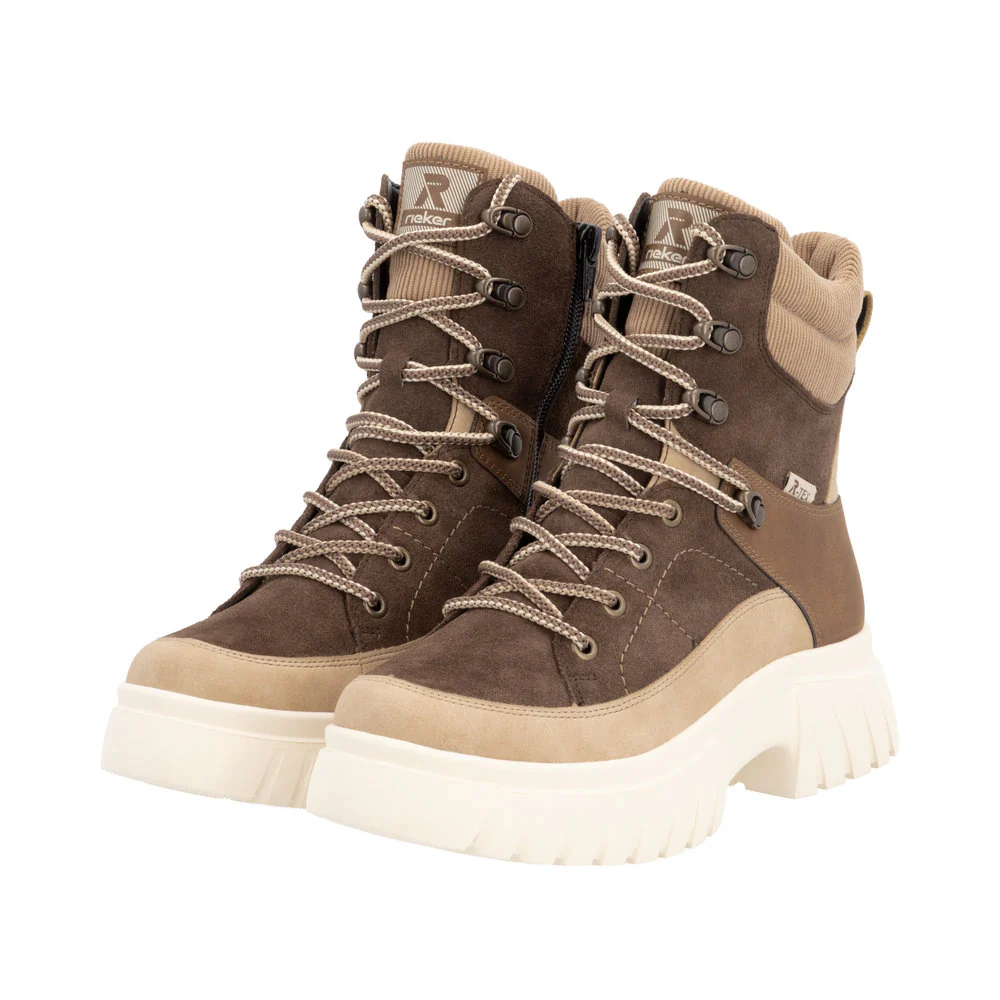Brown Lace Up Boot - Image 4