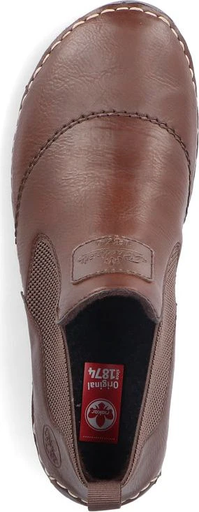 Brown Slip On Ankle Boot - Image 6