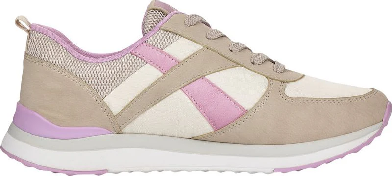 Cream/Lavender Lace Up - Image 2