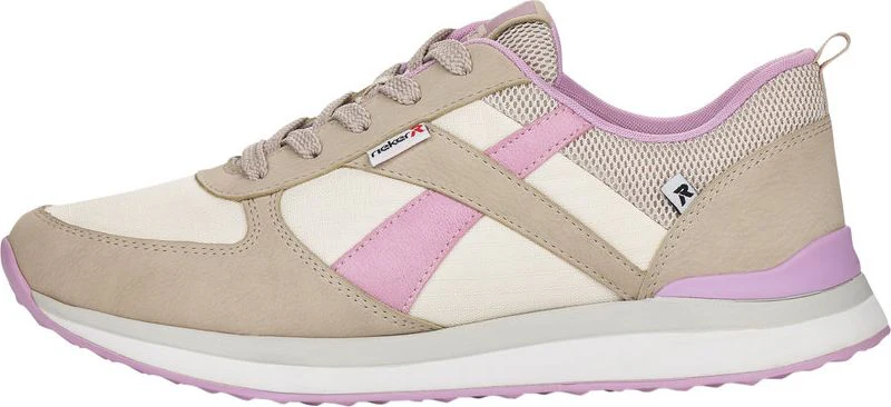 Cream/Lavender Lace Up - Image 3